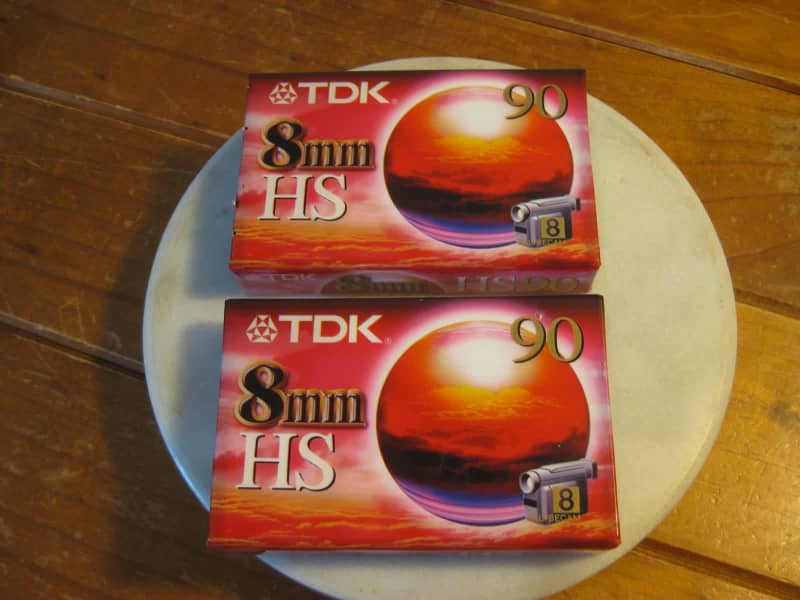 tdk 8mm hs90 camcorder tapes