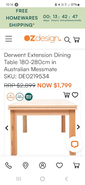 Oz Design Extendable Dining Table & Chairs62863380390145112