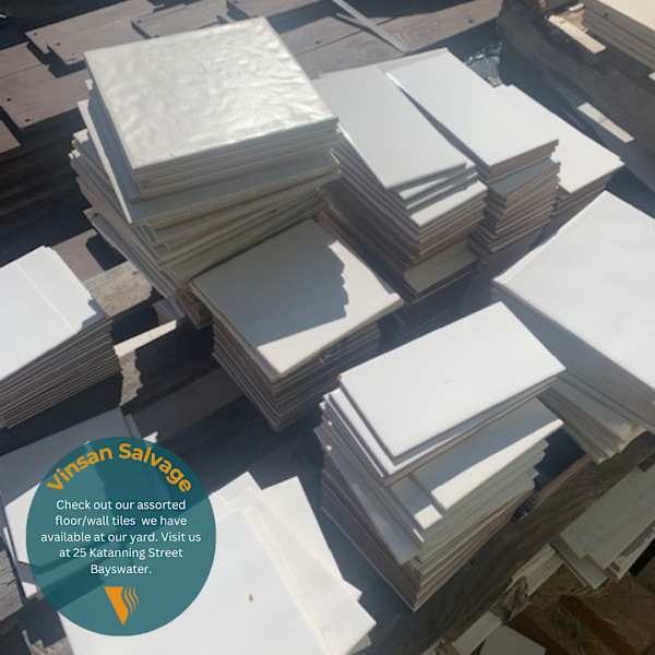 Wall Tiles / Floor Tiles from $1 - Vinsan Salvage  - G102563438022290179110