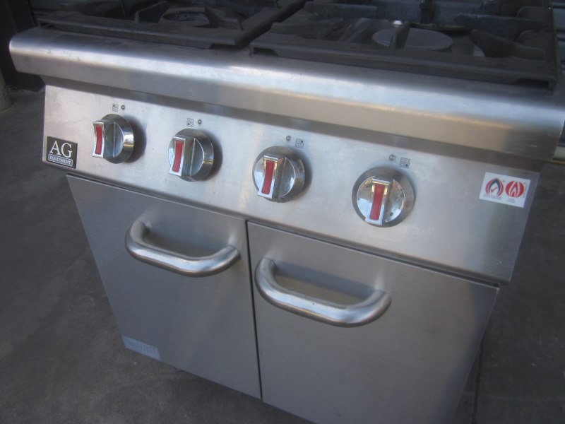 AG EQUIPMENT COMMERCIAL 4 BURNER GAS COOKTOP COOKER ST-4 , CAFE, RESTA63442481800578114