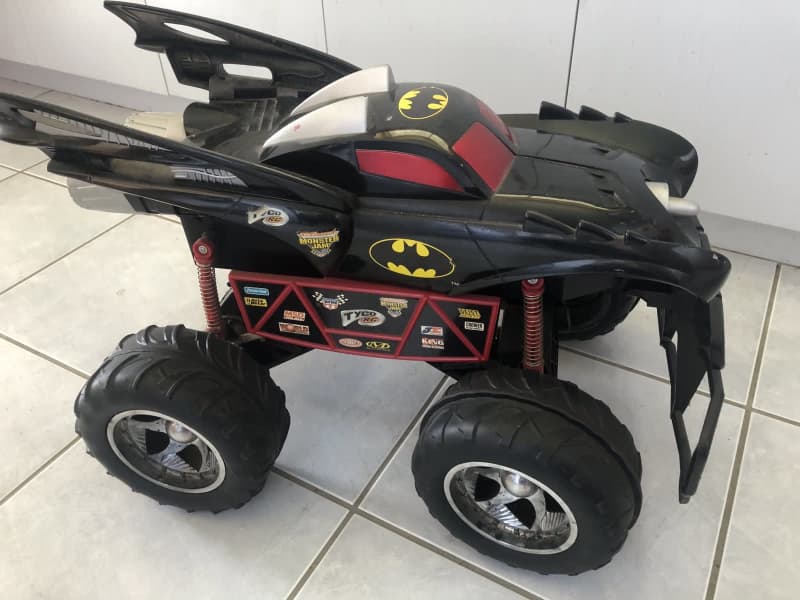 Tyco batman monster truck remote best sale control