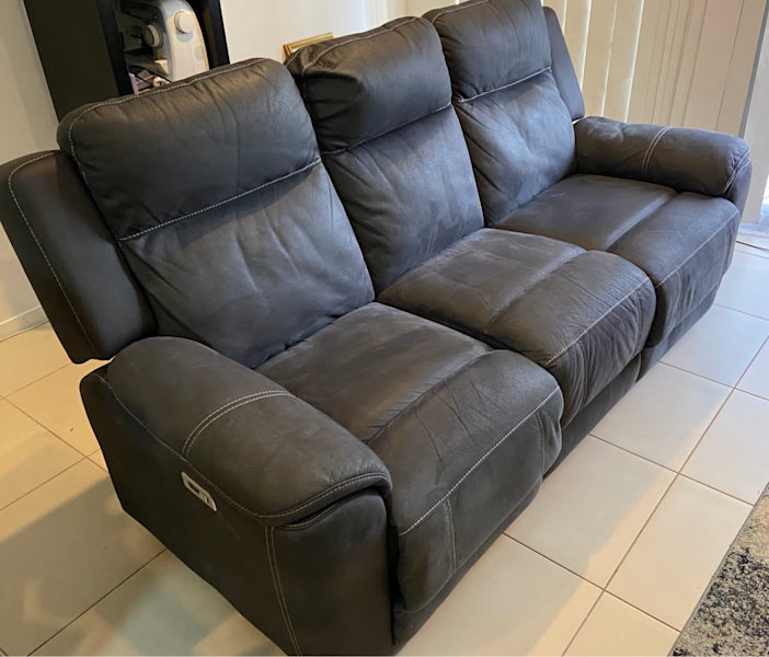 Leather Recliner Sofas Brisbane Baci Living Room