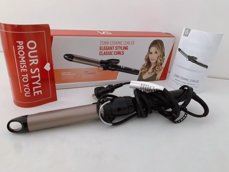 VS Sassoon Ceramic Hair Curler 25mm Black/Bronze63020445190403111
