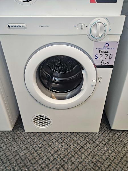 Simpson 6KG Front Load Dryer / 39S60063441842115715110