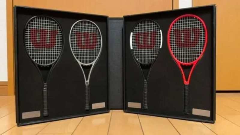 Roger Federer Autograph Collection Miniature Rackets Limited ...