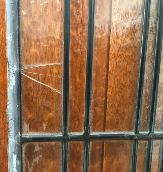 Obscure Glass Leadlight Panel63006420909314114