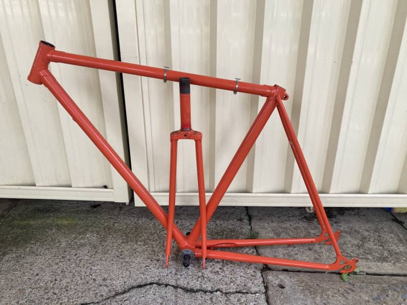 Road Bike Steel Frame And Forks 52cm Frame Size Ideal For Project Bicycle Parts And Accessories Gumtree Australia Blacktown Area Blacktown