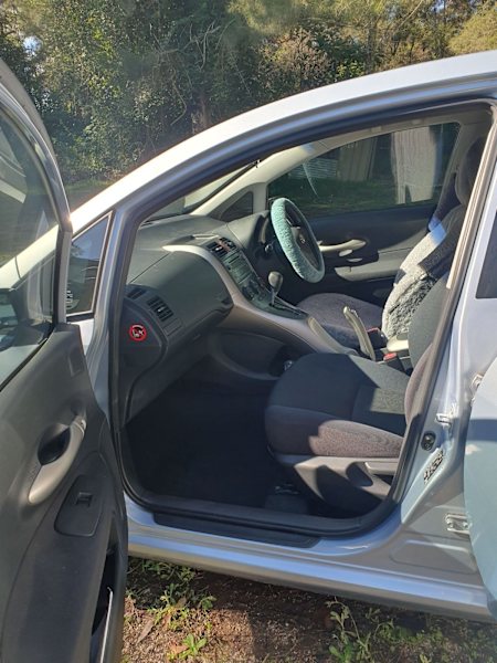 2007 TOYOTA COROLLA ASCENT 4 SP AUTOMATIC 5D HATCHBACK, 5 seats ZRE15262938583513346113