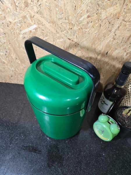 DECOR 521 Buddy Insulated Retro GREEN Drink & Food Cooler Picnic Chill63021731212419112