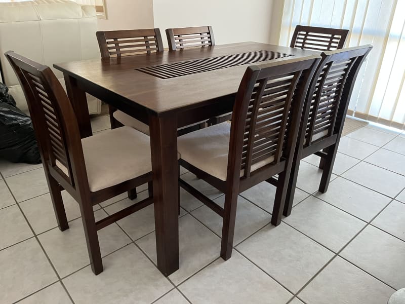 dining table and sideboard set