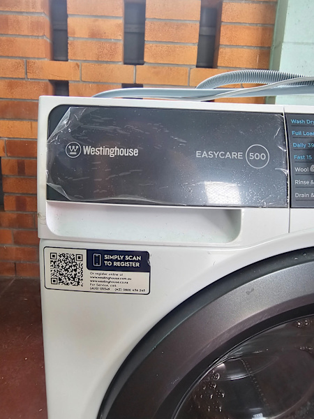 Westinghouse 9kg Washer/Dryer63018175168515112