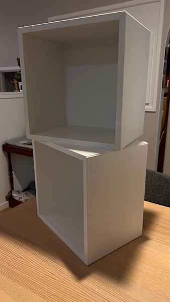 2x EKET (IKEA) Cabinets, White62863371486850112