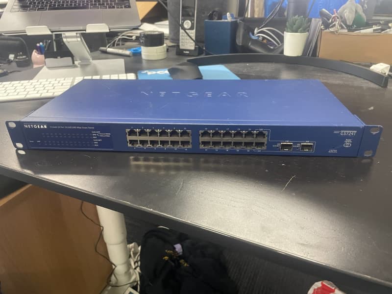 Netgear - 24 Port Managed Switch - GS742T | Other Electronics & Computers |  Gumtree Australia Hobsons Bay Area - Altona North | 1316106704