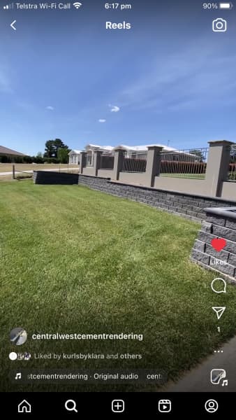 Cement rendering62863391874818111