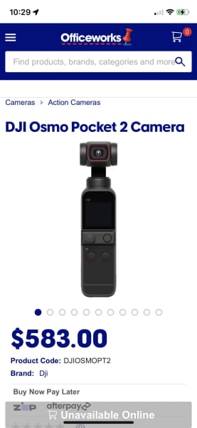 dji osmo action camera second hand