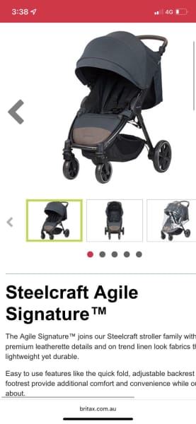 agile signature pram