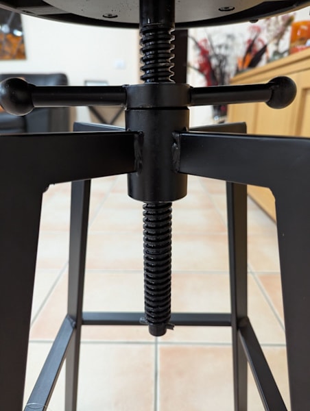 Bar Stools - Artiss metal and wood62863406862339113