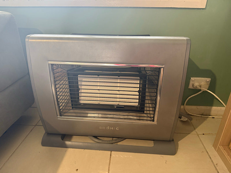 BROMIC Supaheat II Natural Gas Indoor Room Heater Floor Flueless63017764742146115