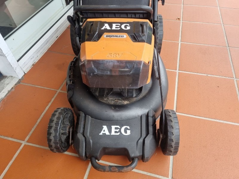58v 21inch Aeg Lawn Mower 58v Lawnmaster Battery Lawnmower And