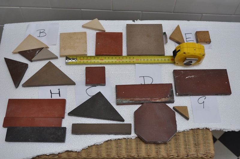 ORIGINAL TESSELLATED TILES - VARIOUS TYPES63440251476227110