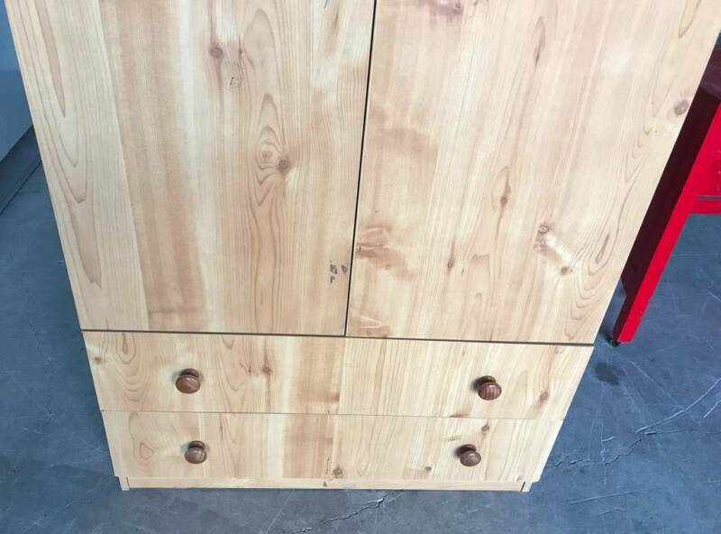 Double Door Wardrobe & Overhead - 895mm Wide63006266612739111