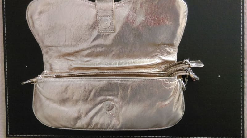 Louis Cardy Trapeze leather handbag 