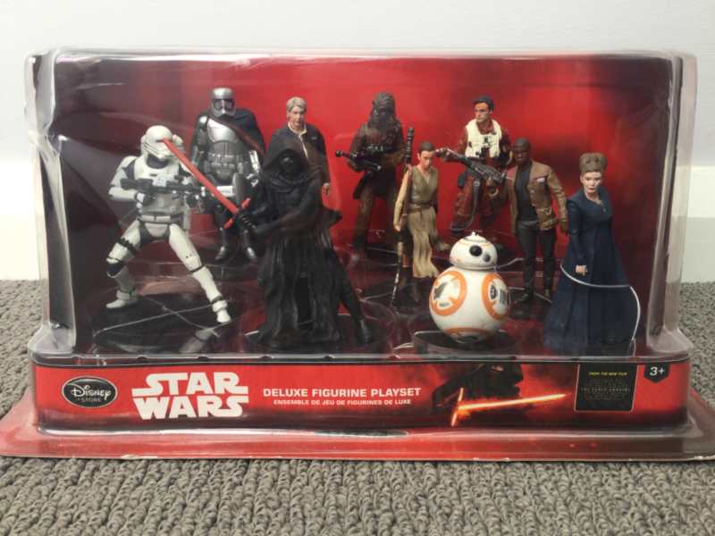 star wars the force awakens figurine playset