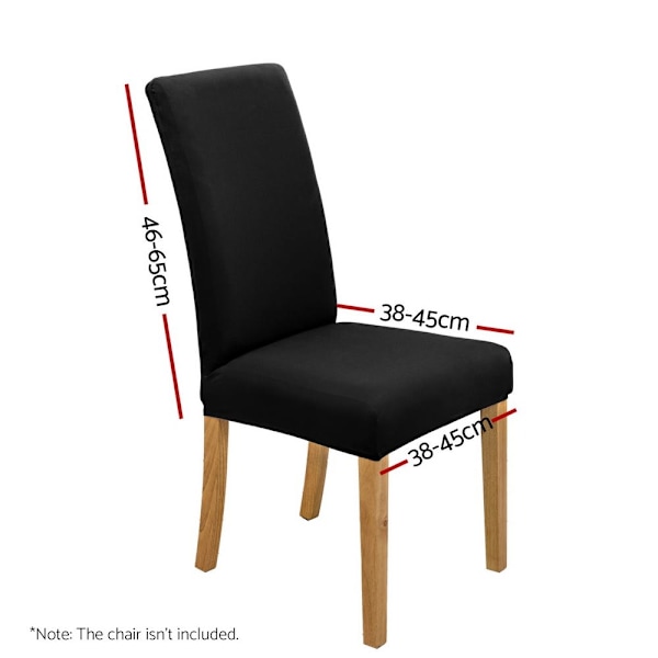Dining Chair Covers 4x Slipcovers Spandex Stretch Banquet Wedding Blac62863375868290112