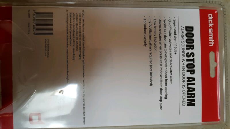 New Portable security Door Stop Alarm for your home, room or hotel63022180855939111