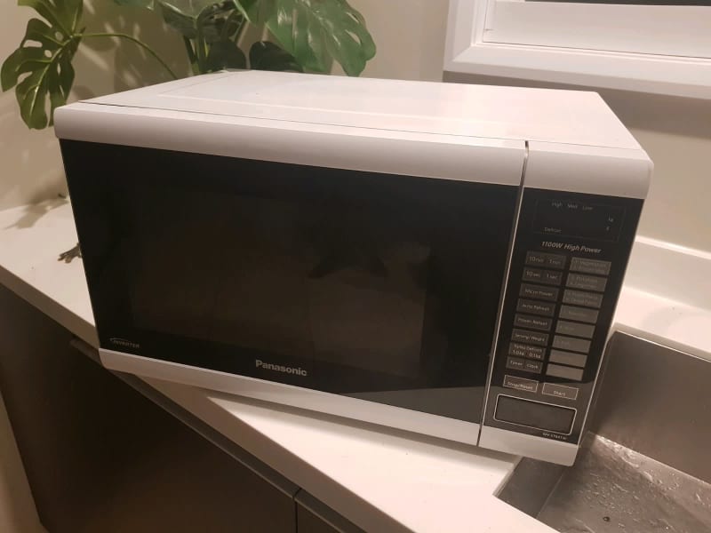 panasonic microwave oven nn st641w