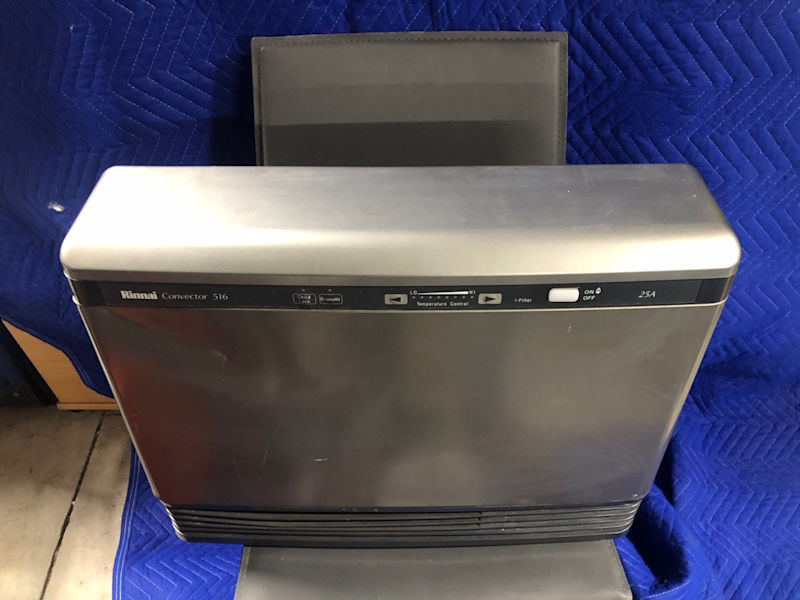 Rinnai Natural Gas Heater Convector 516 Made In Japan63470145340803111