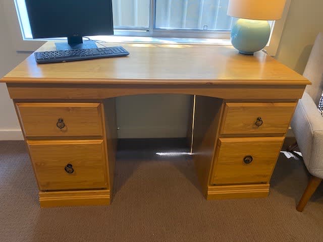 used wood desk for sale