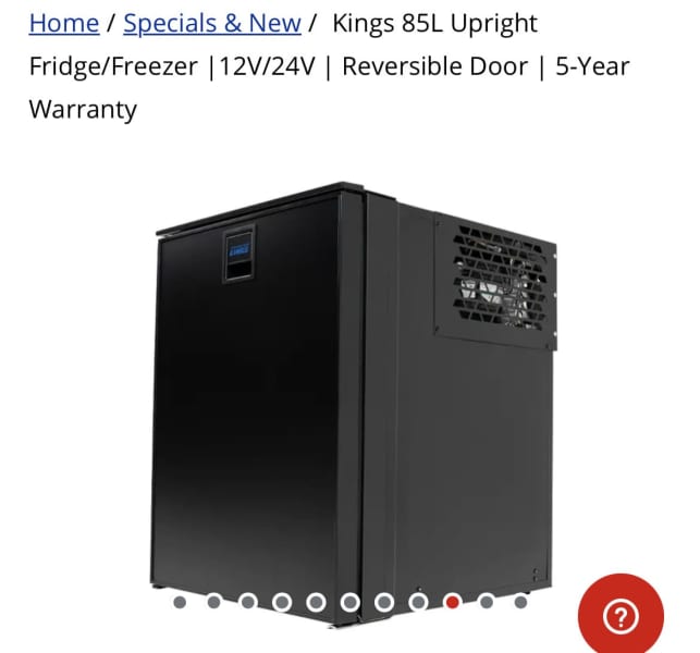 kings 85l upright