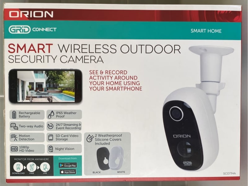 orion wireless outdoor security camera