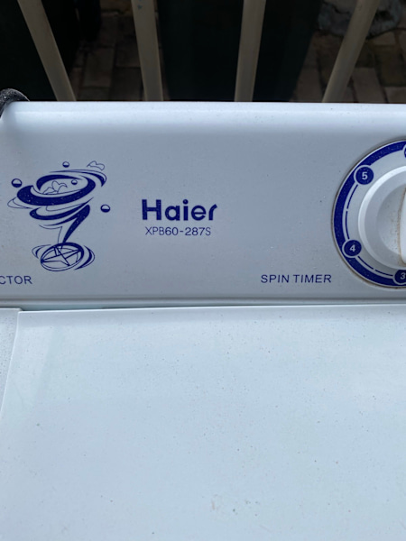 Haier twin tub washing machine63017318897923111
