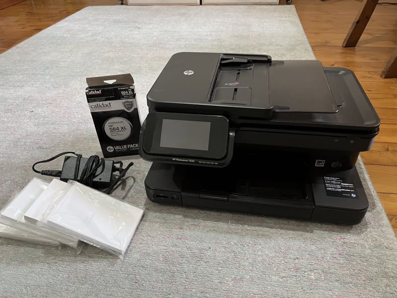 HP Photosmart 7520 Printer + ink (printhead replacing) | Printers Scanners | Australia Ku-ring-gai - Killara | 1307633053
