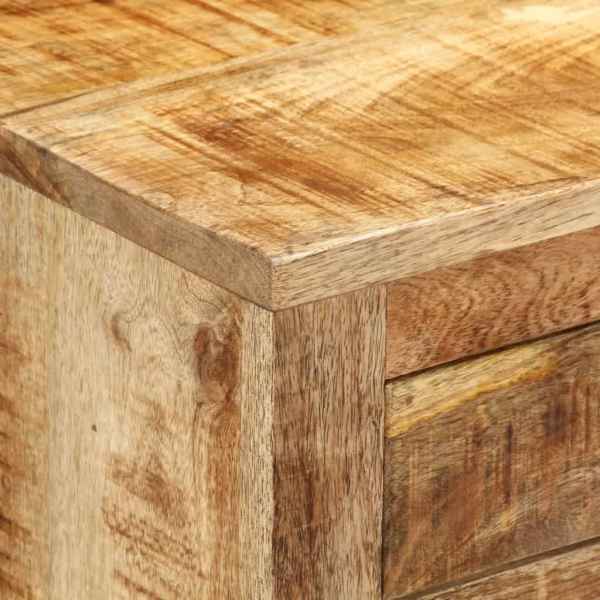 Sideboard 80x30x65 cm Solid Rough Wood Mango62863408904065114