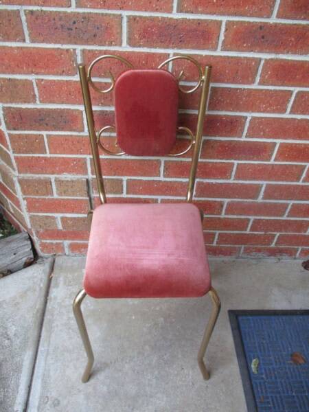 vintage dressing chair