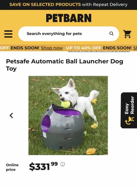 used dog ball launcher