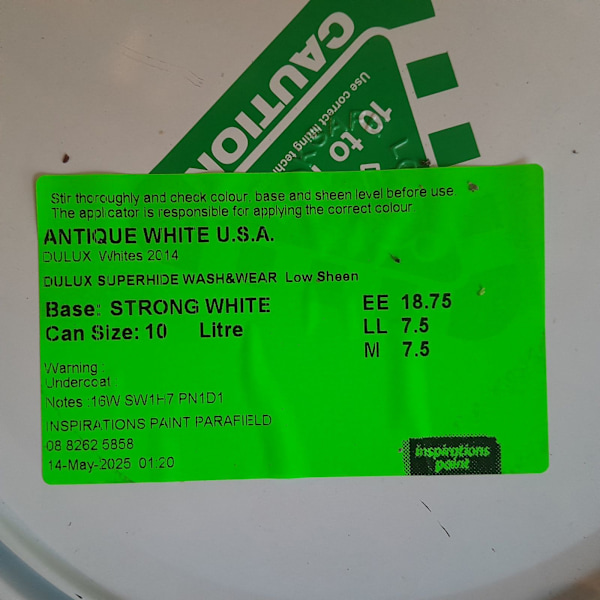 Paint, house interior, brand new, unopened63012444741761114