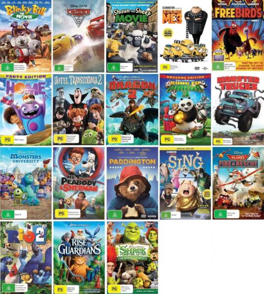 Kids Animation Movies - Pick ONE Title $ EACH | CDs & DVDs | Gumtree  Australia Knox Area - Wantirna South | 1182931868