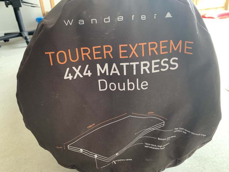 wanderer tourer extreme 4x4 mattress