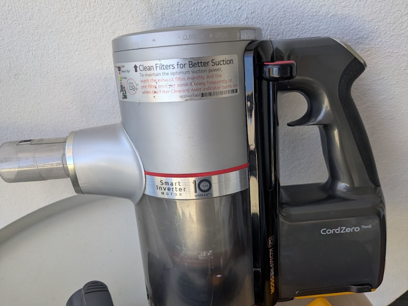 LG CordZero A9 Kompressor cordless vacuum63012912957315112