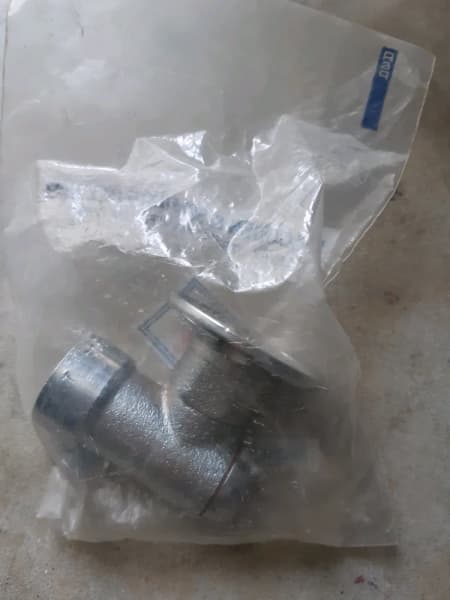 Gas bayonet fittings, set of two, new Aussie made63021730017410112