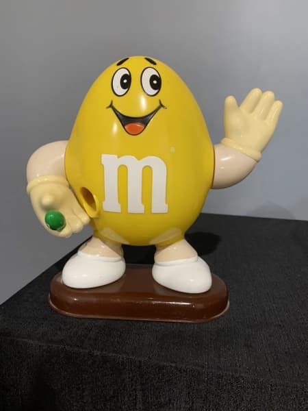 Buy the Mars M&M Yellow Peanut on Recliner Candy Dispenser