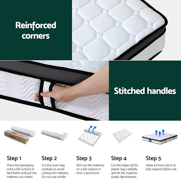 Giselle Mattress Cool Gel Foam 25cm Double62863838081025113