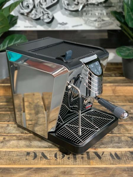NUOVA SIMONELLI OSCAR II 1 GROUP BRAND NEW STAINLESS & BLACK ESPRESSO63442156209027113