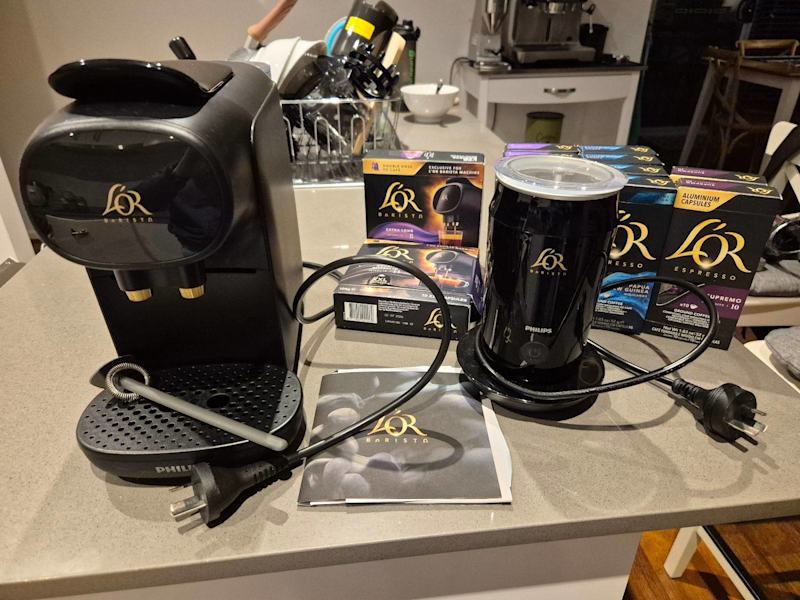 LOR BARISTA® Coffee Machine with milk frother630221795299861113