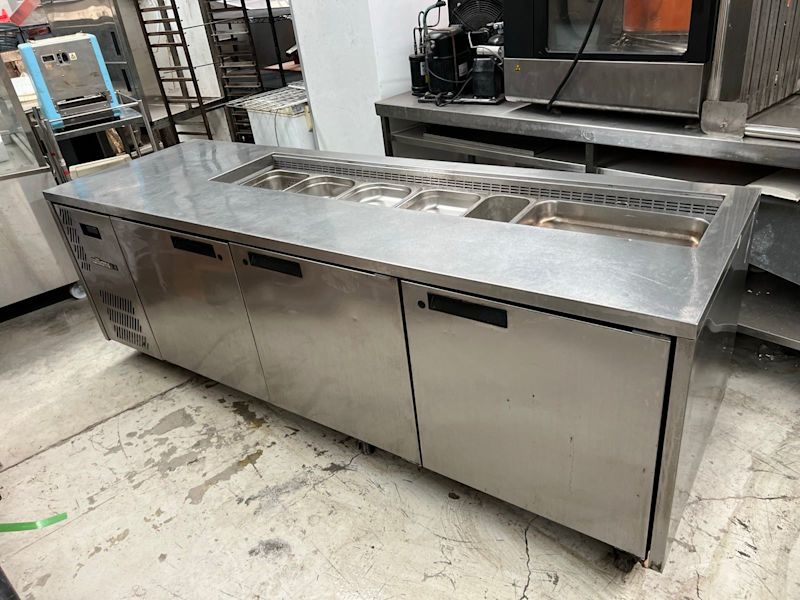 WILLIAMS EMERALD 3 DOOR PREP FRIDGE63441611655042111