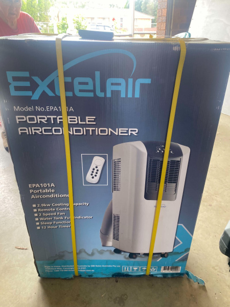 Exelair Portable Airconditioner Brand new with box630230868424971114